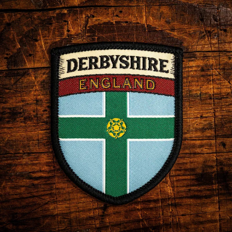 Derbyshire County Flag Patch - Adventure Patch Co.