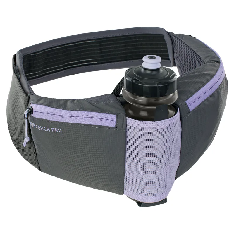 Evoc Hip Pouch Pro + Bottle - PURPLE