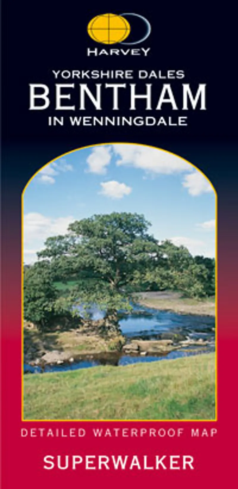 Harvey Maps - Yorkshire Dales Bentham in Wenningdale