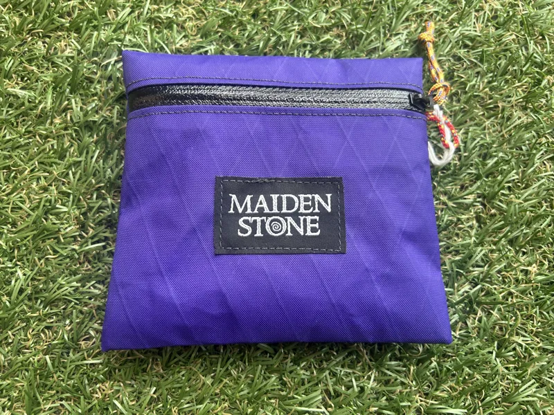 Maiden Stone Pouch in Purple