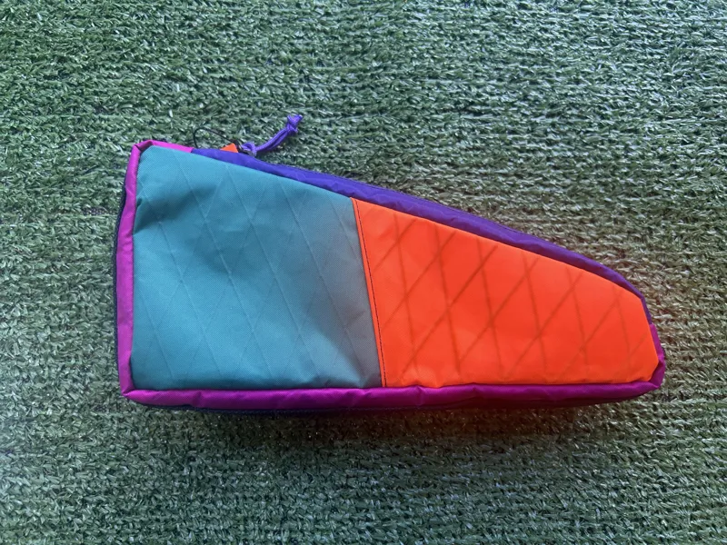 Maiden Stone Top Tube Bag in Orange Green Purple-2