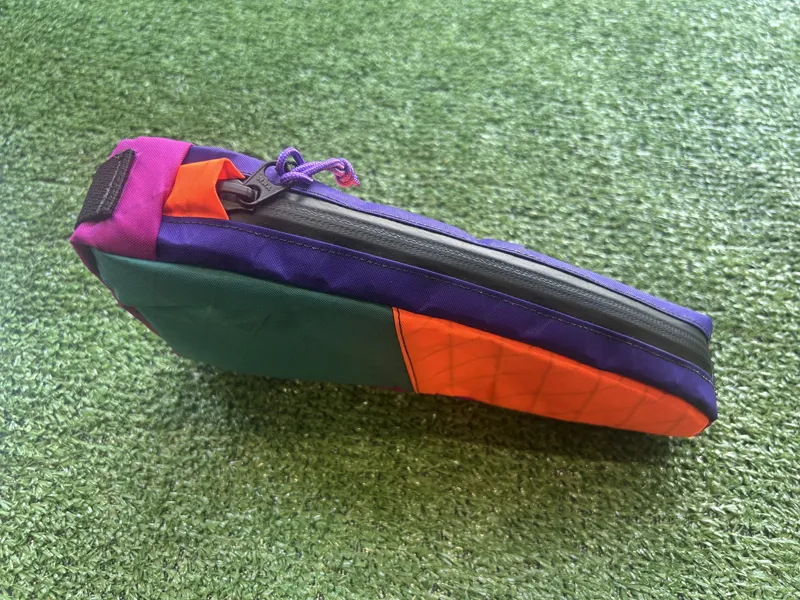 Maiden Stone Top Tube Bag in Orange Green Purple-1