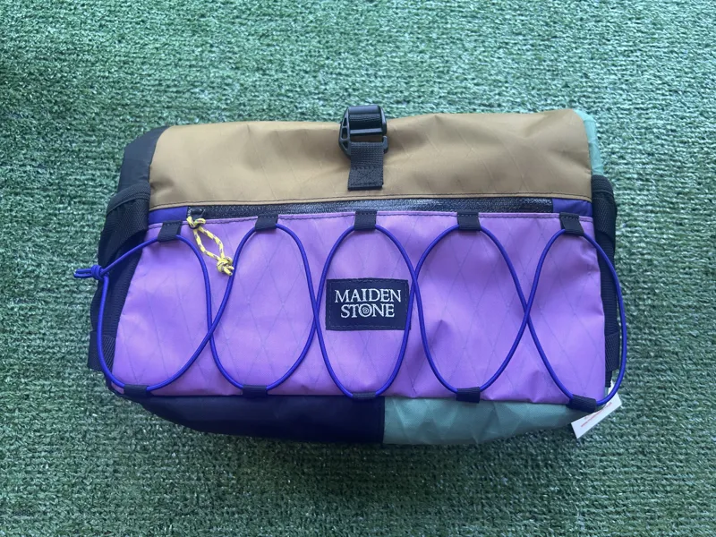 Maiden Stone Handlebar Bumbag In Lilac/Sand