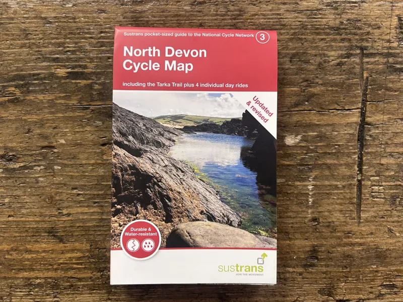 Sustrans Pocket Guide 3 - North Devon Cycle Map - Including Tarka Trail