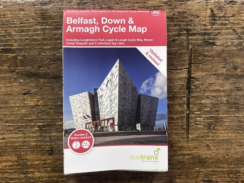 Sustrans Pocket Guide 49 - Belfast Down and Armagh Cycle Map