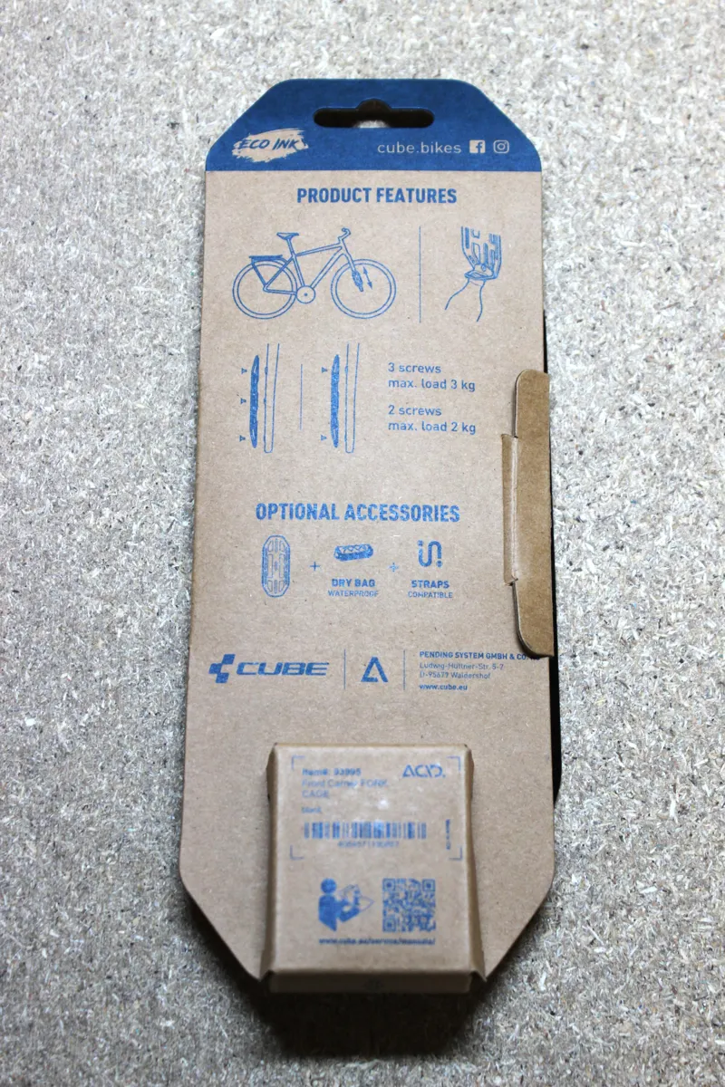 Acid Fork Cage Front Carrier in Black-5