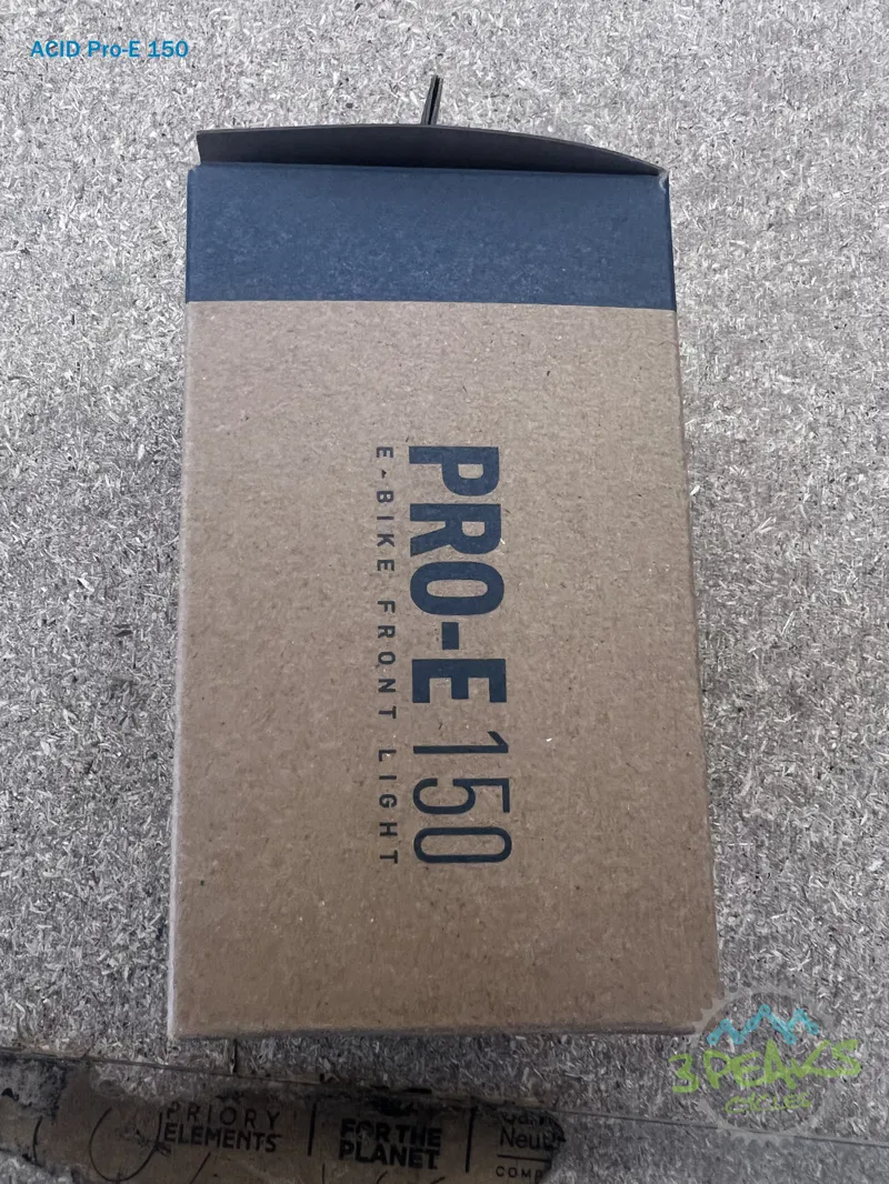 Acid E-Bike Front Light Pro-E 150 X-Connect with FPILink In Black-9