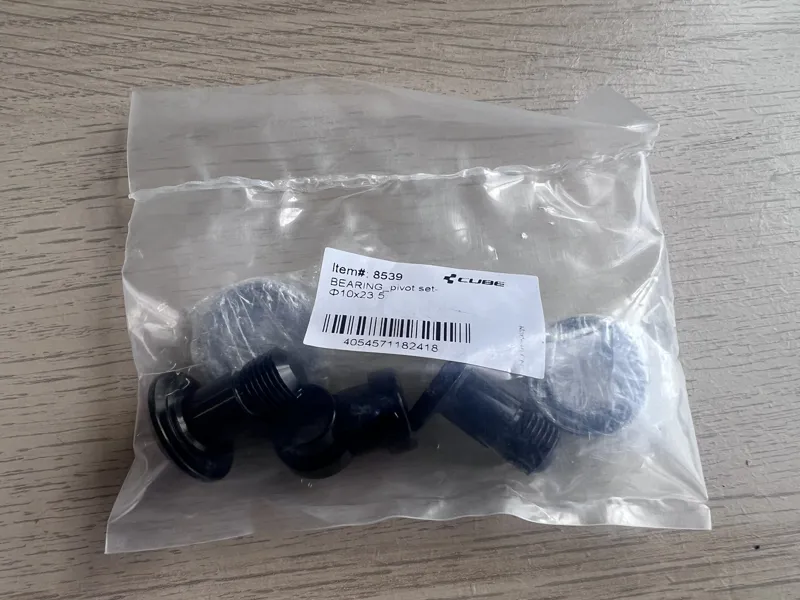 Cube Stereo Hybrid Bearing Pivot Set 10x23.5mm 18-02838 - 8539-1