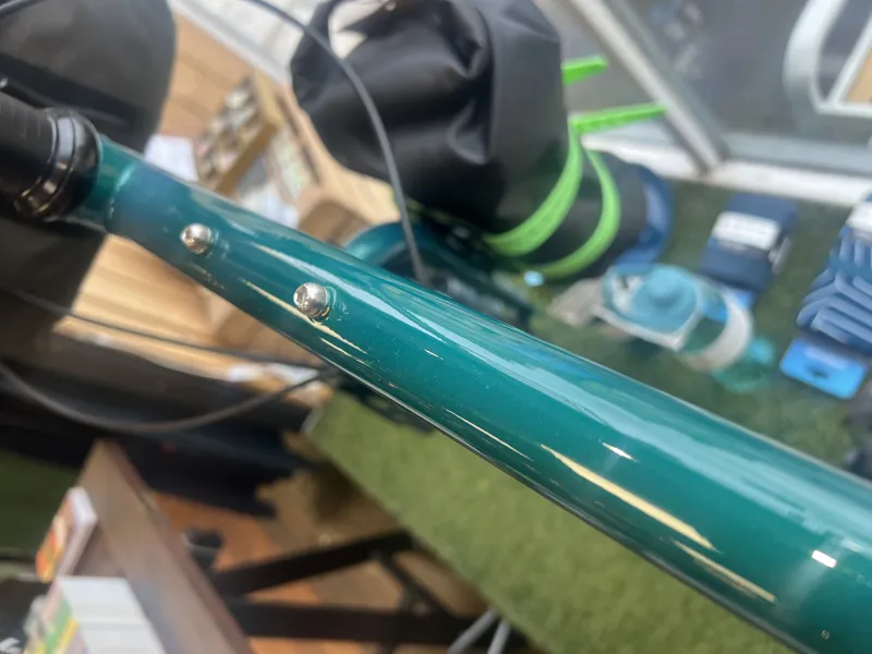2025 Ex-Hire Genesis Croix De Fer 40 Steel 725 Gravel Bike in Green-7