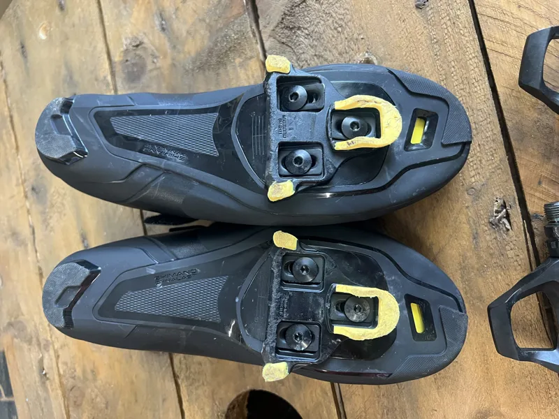 Worn RS500 Pedals and RC102 Size 41 Shoes and Cleats-3