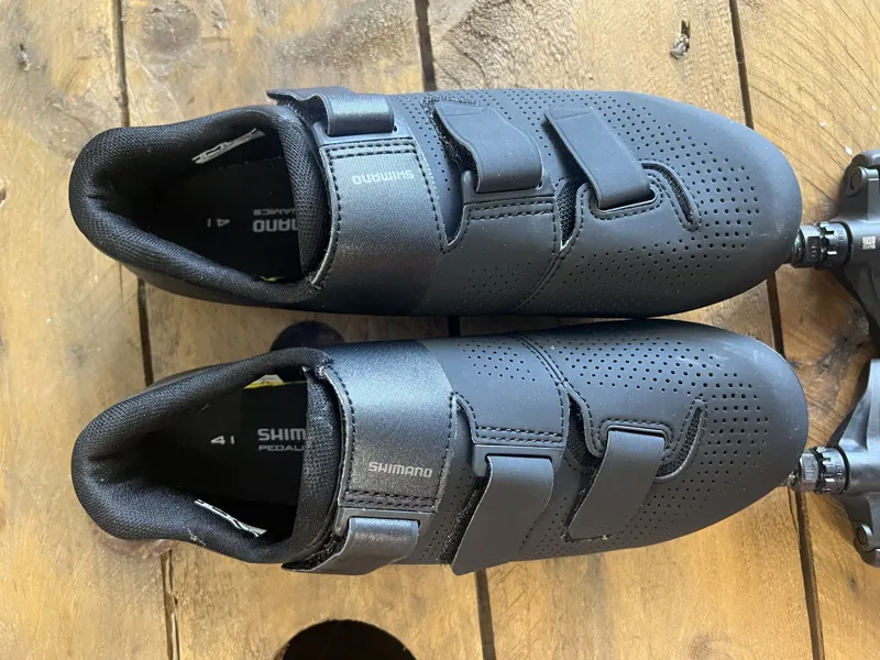 Worn RS500 Pedals and RC102 Size 41 Shoes and Cleats-4