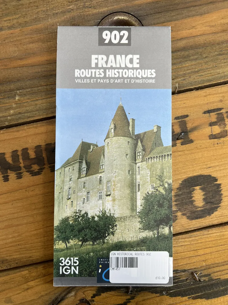 IGN Map 902 - France - Historical Routes