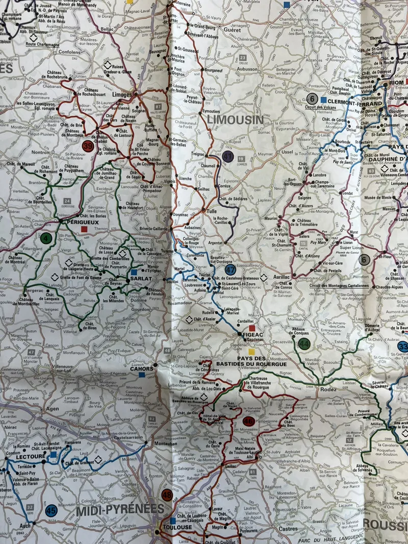 IGN Map 902 - France - Historical Routes-1