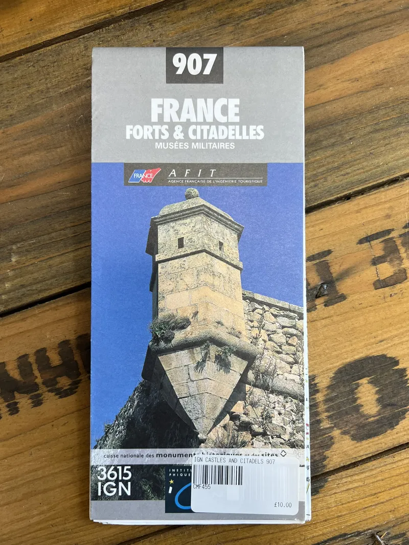 IGN Map 907 - France - Forts and Citadels-1