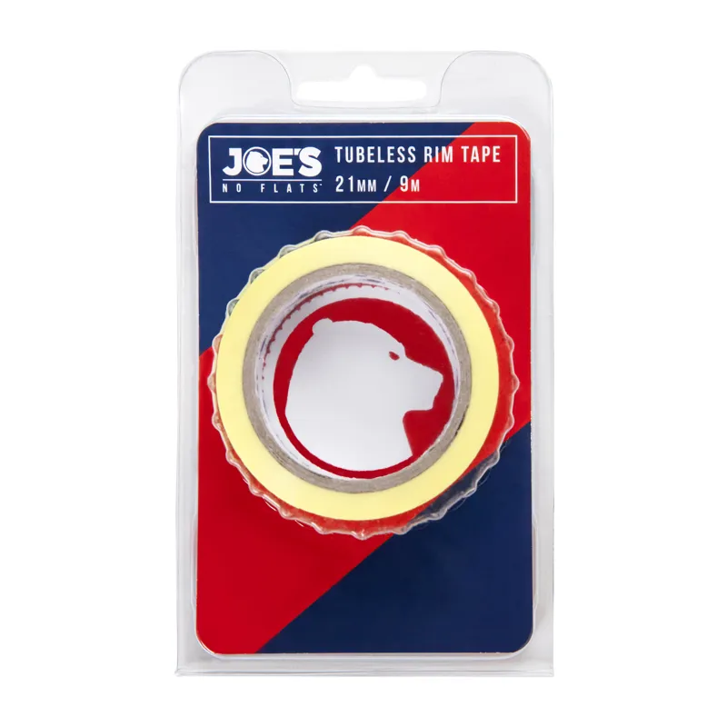 Joe's No Flats Tubeless Rim Tape -  9m x 21mm