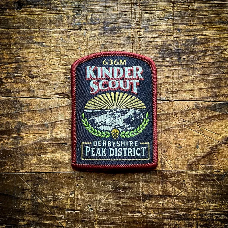 Kinder Scout Patch - Adventure Patch Co