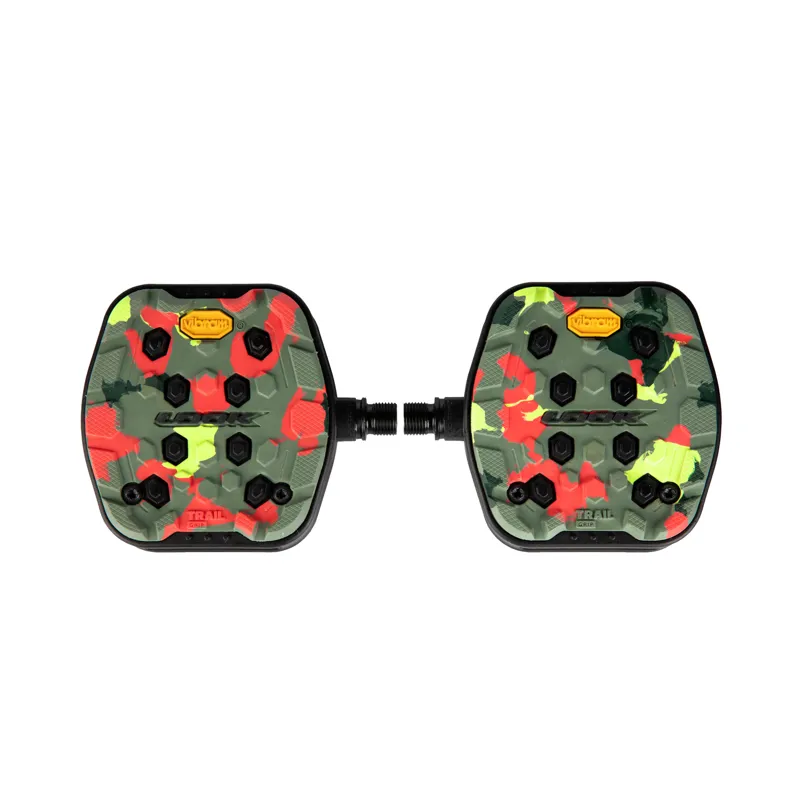 Look Trail Vibram Grip Flat Pedal - Camo