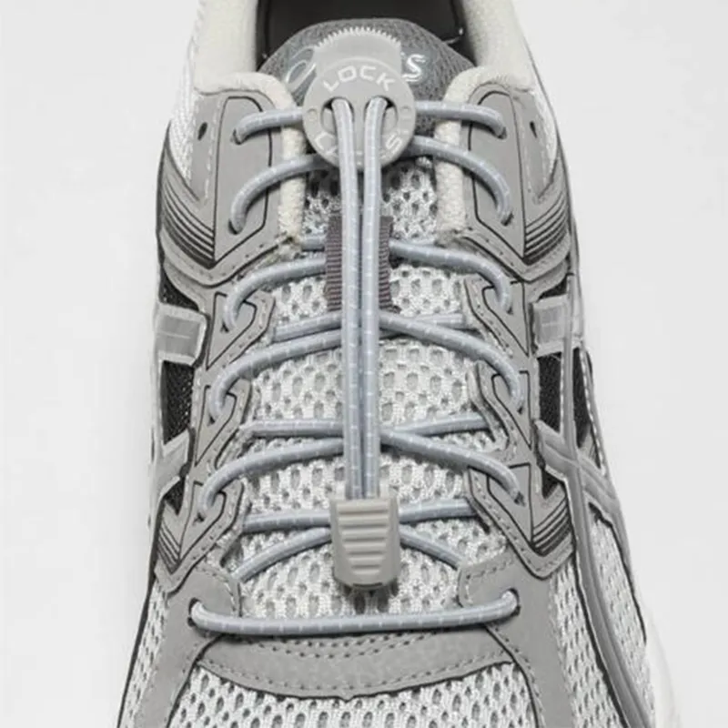 Lock Laces in Cool Grey