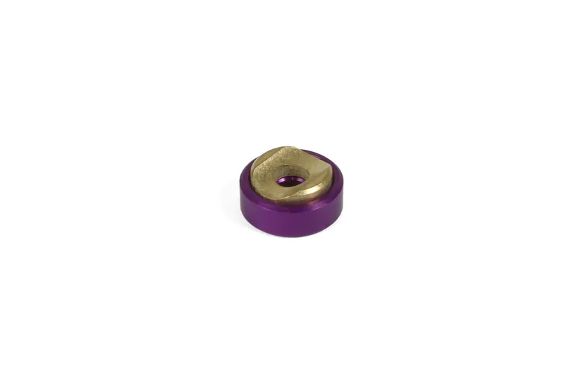 Hope QR Seat Clamp Parts - Brass Seat / Washer - Purple