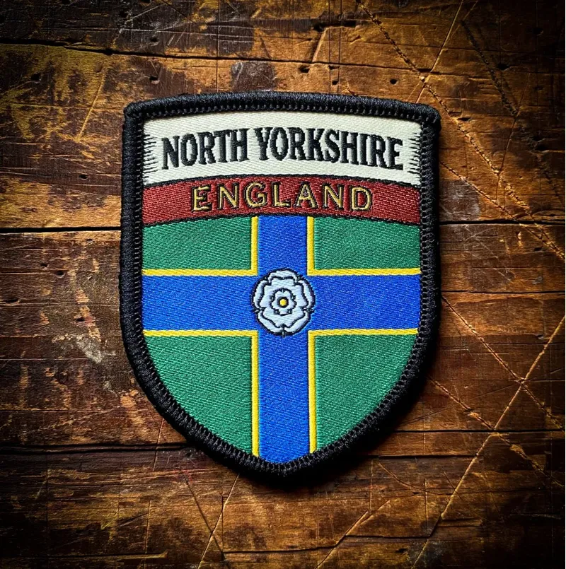 North Yorkshire County Flag Patch - Adventure Patch Co.