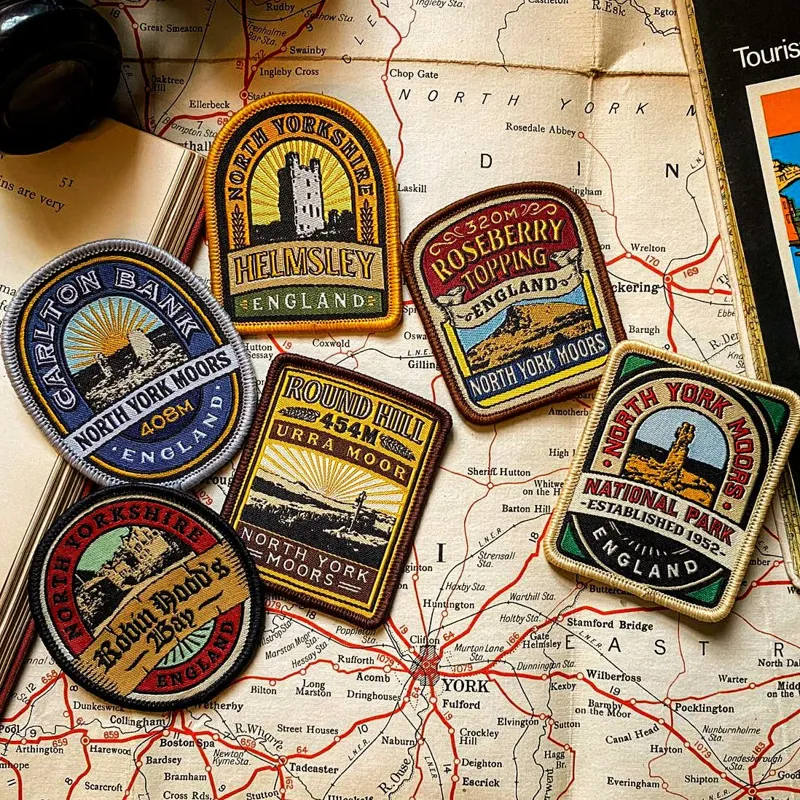 Robin Hoods Bay Patch - Adventure Patch Co.-1