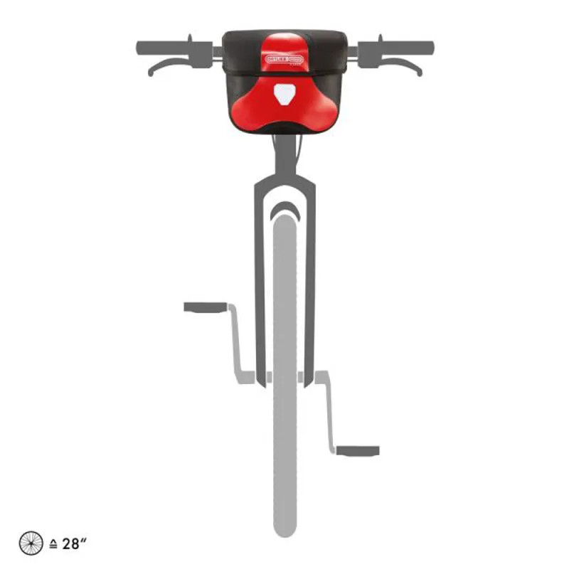 Ortlieb Ultimate Six Classic 7L - Red Handlebar Bag-4