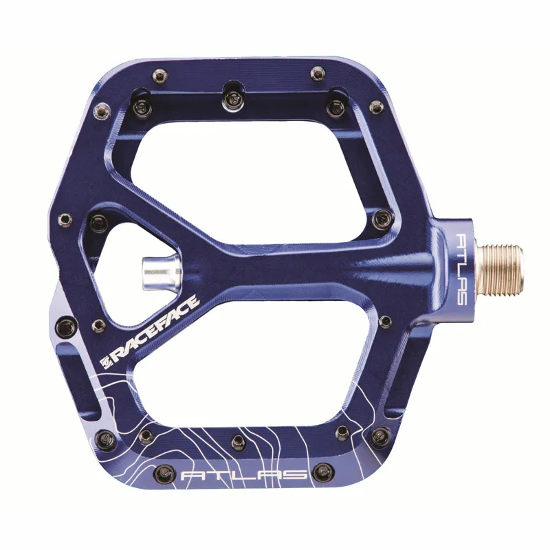 Race Face Atlas Pedals in Blue