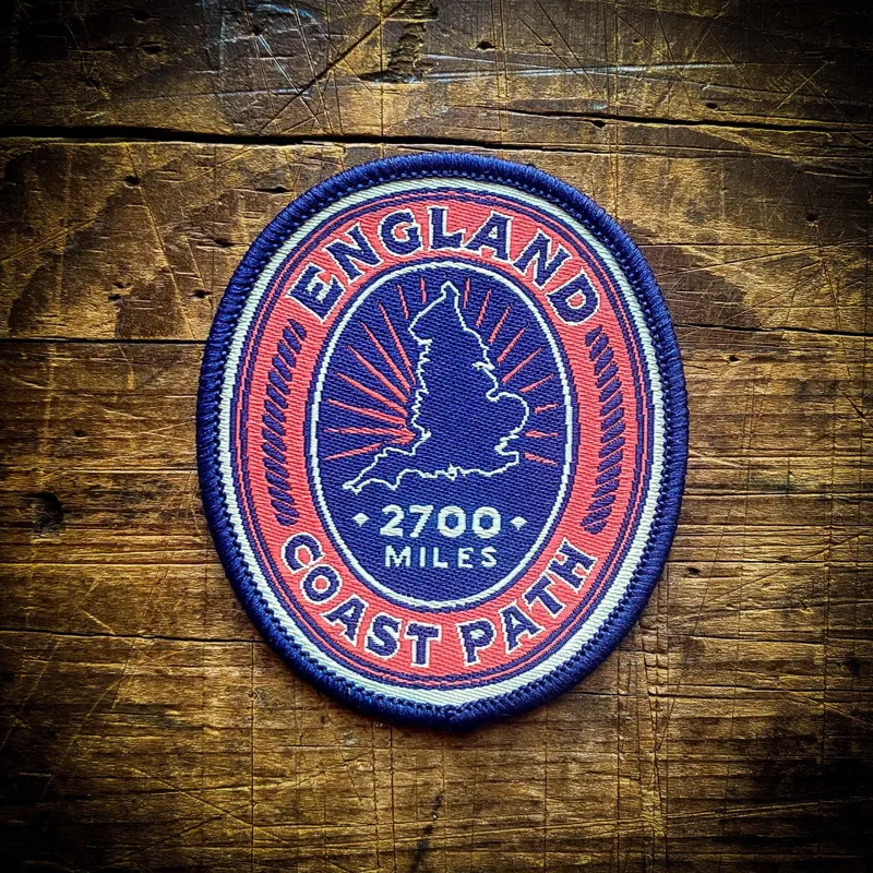 England Coast Path Patch - Adventure Patch Co.