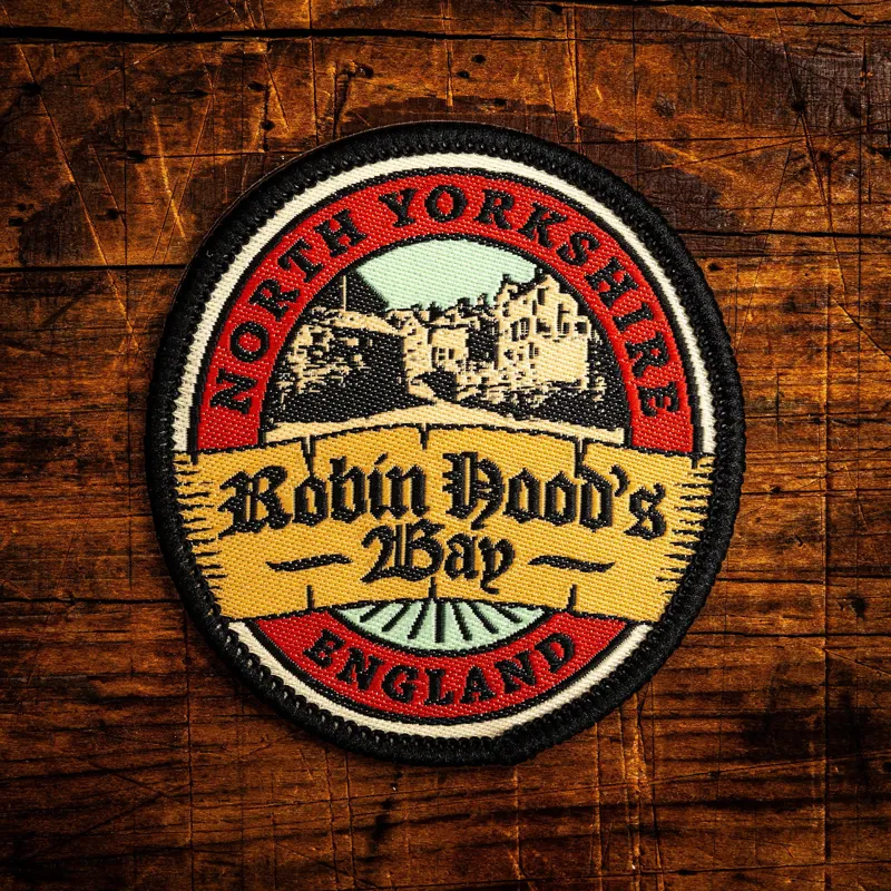 Robin Hoods Bay Patch - Adventure Patch Co.