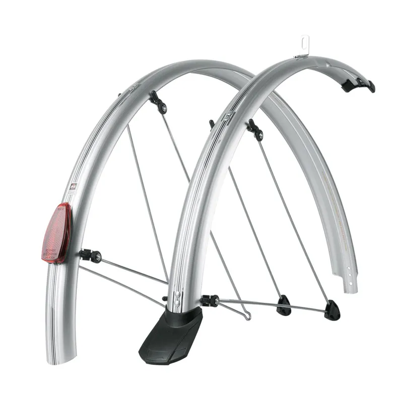 SKS Chromoplastics 26 Mudguard Set in Silver