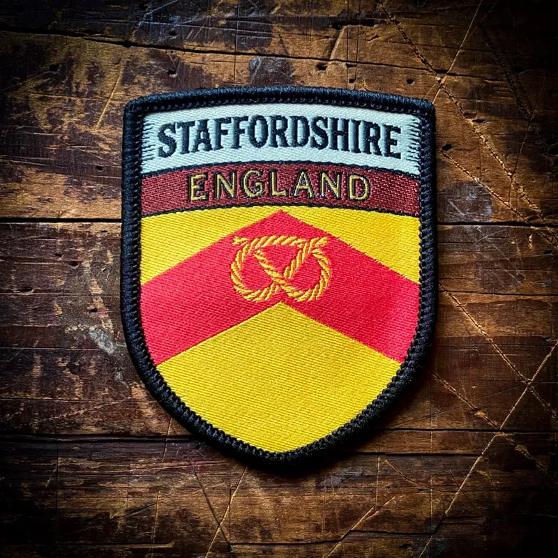 Staffordshire County Flag Patch - Adventure Patch Co.