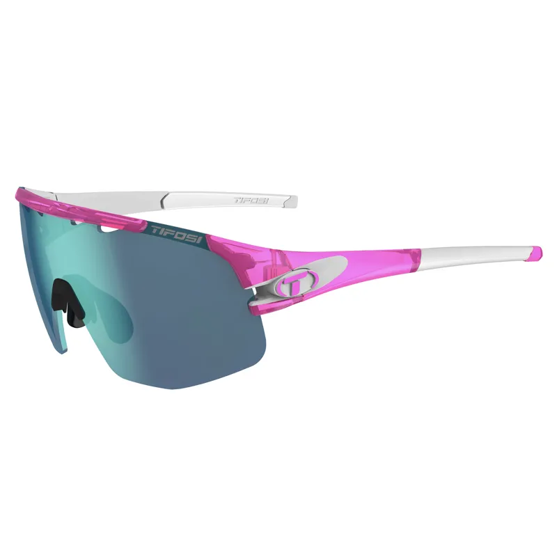 Tifosi Sledge Lite Interchangeable Lens Sunglasses in Pink