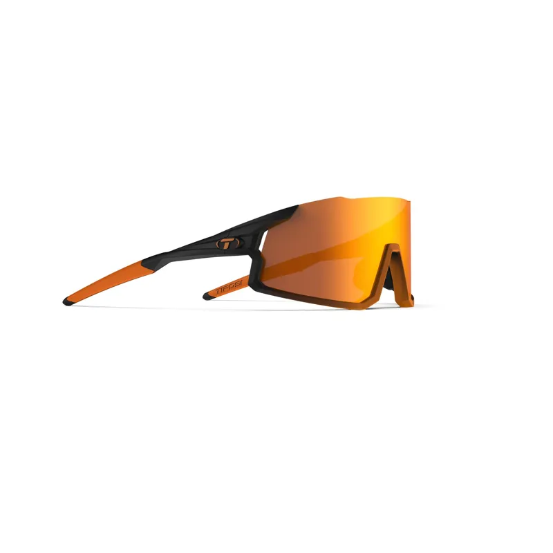 Tifosi Stash Interchangeable Lens Sunglasses In Black Orange-4
