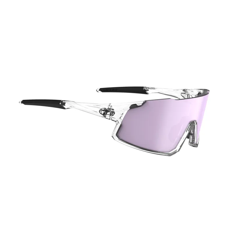 Tifosi Stash Interchangeable Lens Sunglasses In Crystal Clear-2