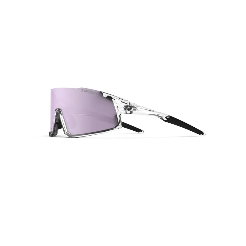 Tifosi Stash Interchangeable Lens Sunglasses In Crystal Clear