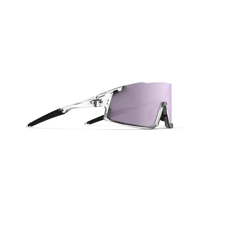 Tifosi Stash Interchangeable Lens Sunglasses In Crystal Clear-1