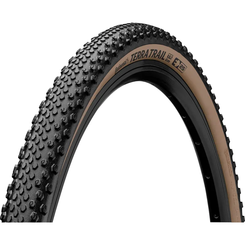 Continental Terra Trail Shieldwall Tyre - Foldable Tanwall 700x38c