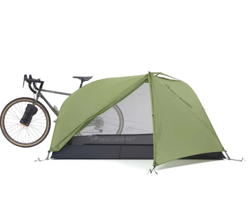 Sea to Summit Telos TR2 Bikepacking Tent - Green