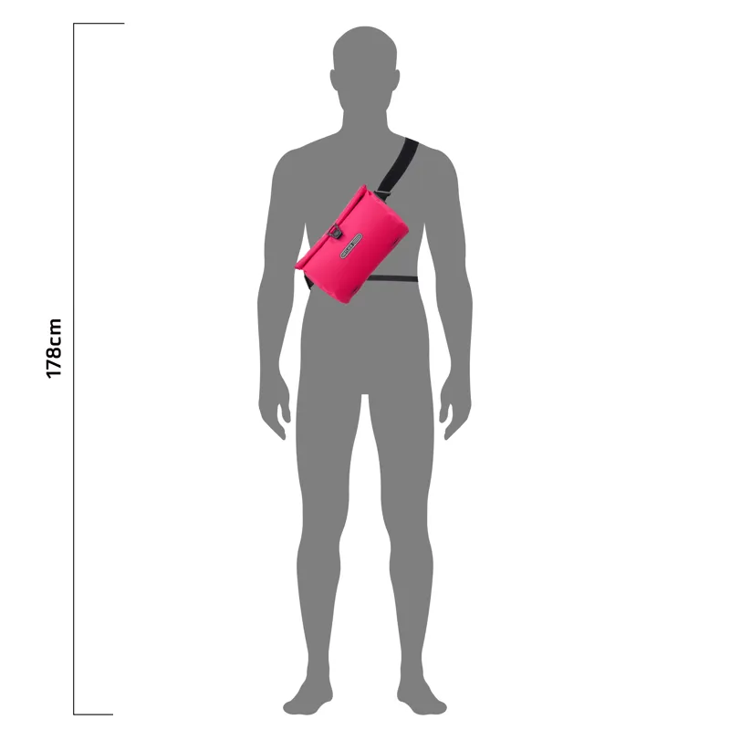 ORTLIEB Velo Sling Flex Cyber PINK 2.5L-3