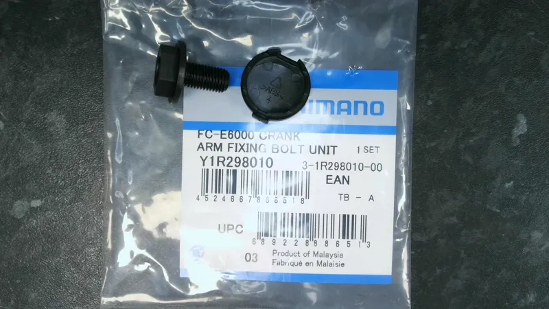 Shimano FC-E6000 Crank Arm Fixing Bolt