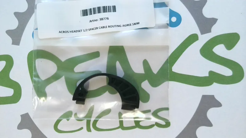 Acros Headset 1/2 Spacer Cable Routing Agree 5mm - 38776-1