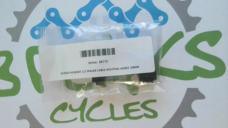 Acros Headset 1/2 Spacer Cable Routing Agree 10mm - 38775-1