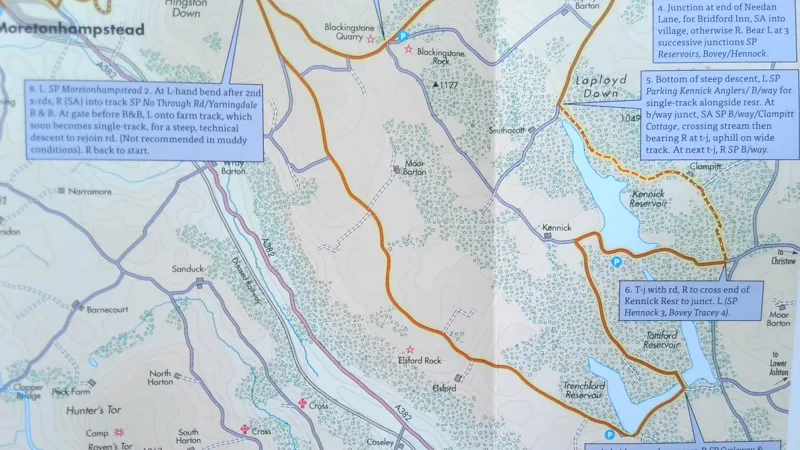 Dartmoor Gravel and Mountain Bike Routes - Goldeneye Guides-1