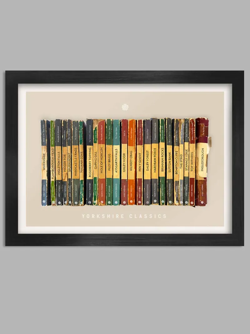 Yorkshire Classic Locations - A3 Framed Poster Print