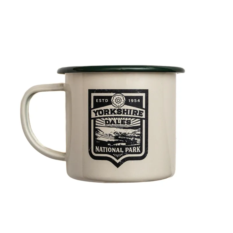 Yorkshire Dales National Park Enamel Camp Mug