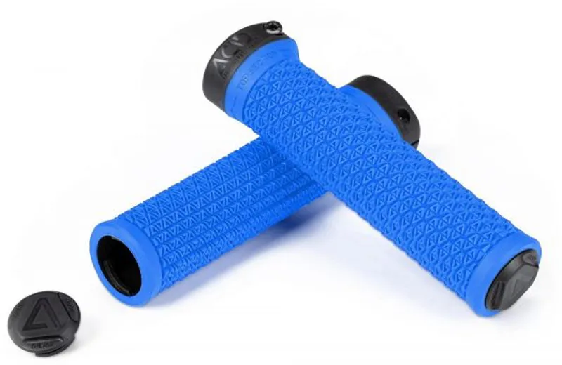 Acid Icon One Grips Handlebar Grips in Blue-2