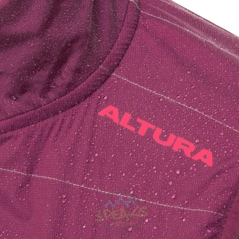 Altura Women's Icon Rocket Insulated Packable Gilet in Purple-7