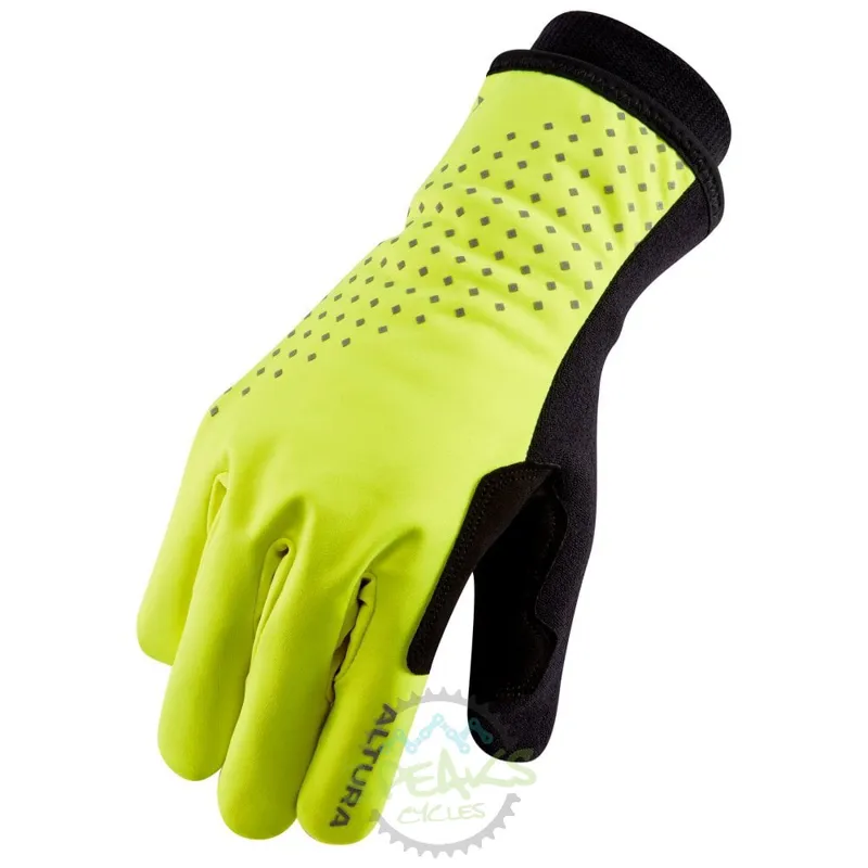Altura Nightvision Waterproof Insulated Gloves in Yellow-1