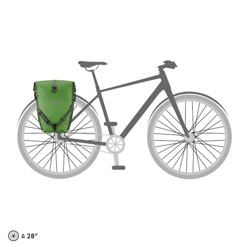 Ortlieb Back-Roller Plus 40L Pannier Bags in Kiwi/Moss Green-1