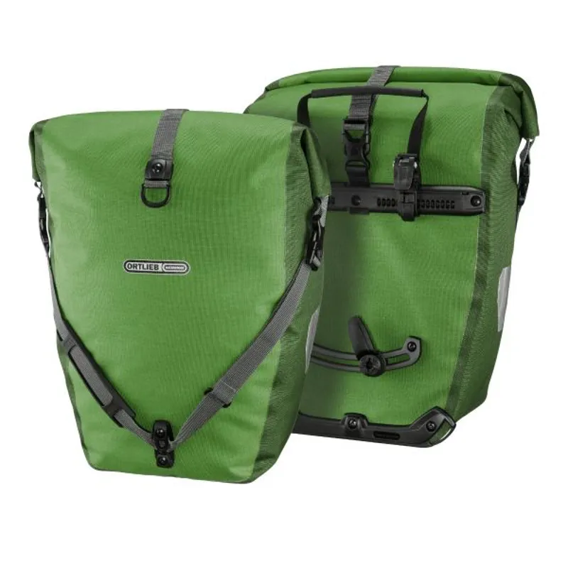 Ortlieb Back-Roller Plus 40L Pannier Bags in Kiwi/Moss Green